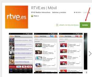 Imagen de App de RTVE