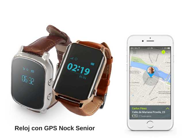 Nock Senior es el reloj con GPS para un control no invasivo de nuestros mayores