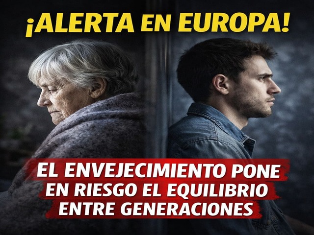 El envejecimiento pone en riesgo el equilibrio entre generaciones
