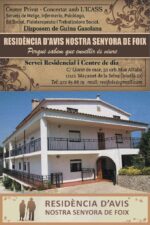 Residència d’avis Nostra Senyora de Foix Maçanet de la Selva